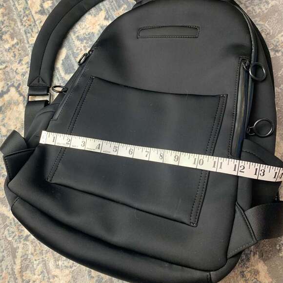Thacker Neoprene Backpack in Black main image 4